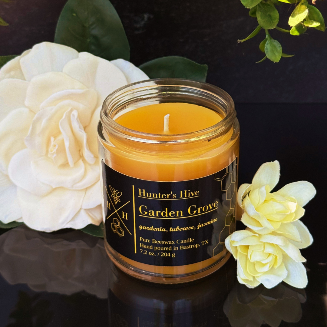 Garden Grove Beeswax Candle
